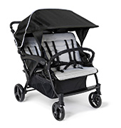 The Odyssey Quad Stroller is a Game Changer, Premium Wheels, Lightweight Frame, Bench Seats, and Disney Compliant