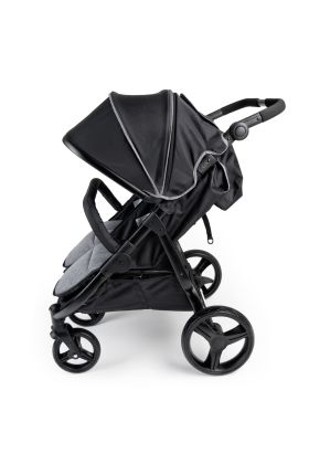 Gaggle Strollers Roadster Duo Double Stroller in Black