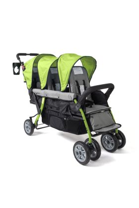 Gaggle Compass Trio 3 Seat Triple Stroller in Green