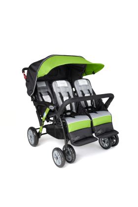 Compass Quad Stroller, 4 Seats, Green