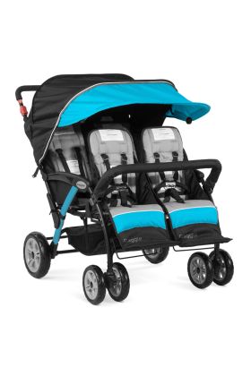 Gaggle Compass Quad Stroller in Teal