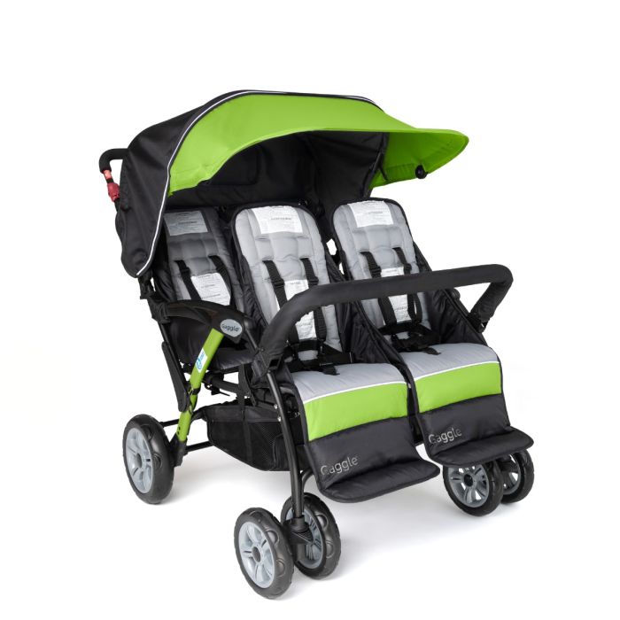 Compass Quad Stroller, 4 Seats, Green
