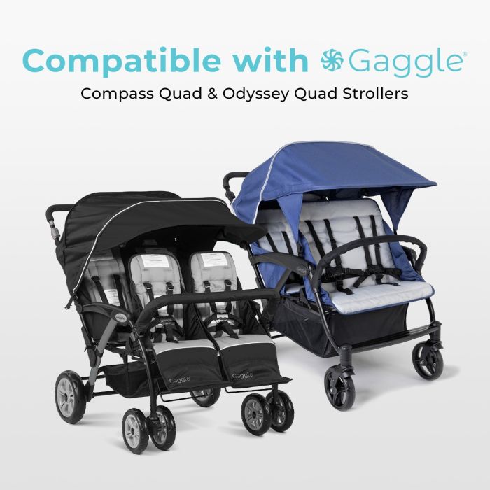 Quad Stroller Rain Cover Gaggle Strollers