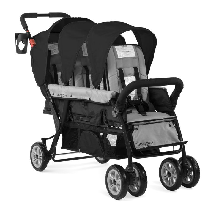 Gaggle Compass Trio 3 Seat Triple Stroller – Perfect for Multi