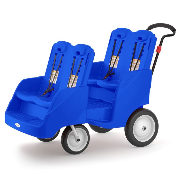 Gaggle Parade 4 Quad 4 Seat Buggy, Blue