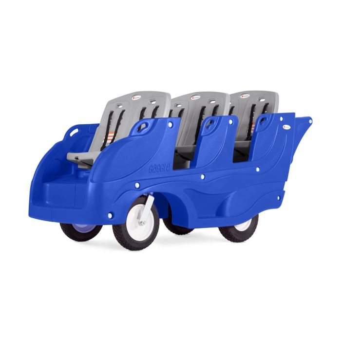 Gaggle Parade 6 Seater Buggy for daycare, Blue