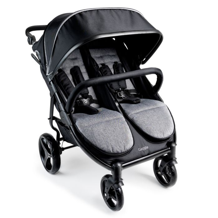 Gaggle Roadster Duo Black Lightweight Double Stroller