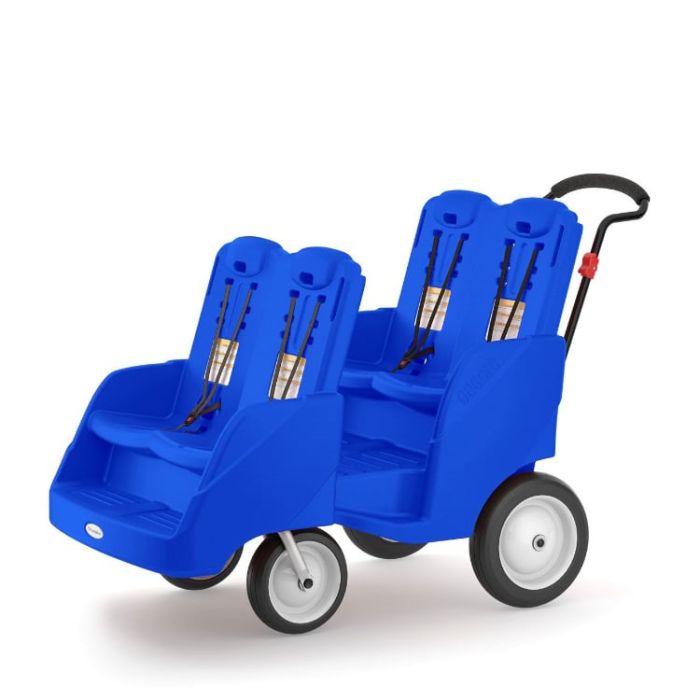 Gaggle Parade 4 Quad Daycare Buggy Stroller, Blue