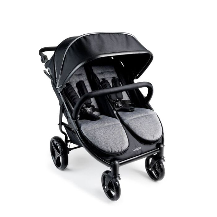 Gaggle Strollers Roadster Duo Double Stroller in Black