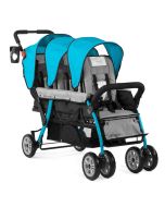 Gaggle Compass Trio Triple Stroller in Teal