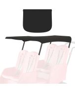 Gaggle Parade 4 Roof Canopy, Black